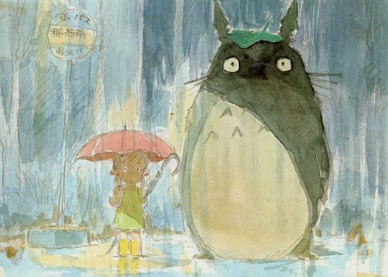 totoro bus stop